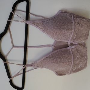 Victoria's Secret velvet bralette